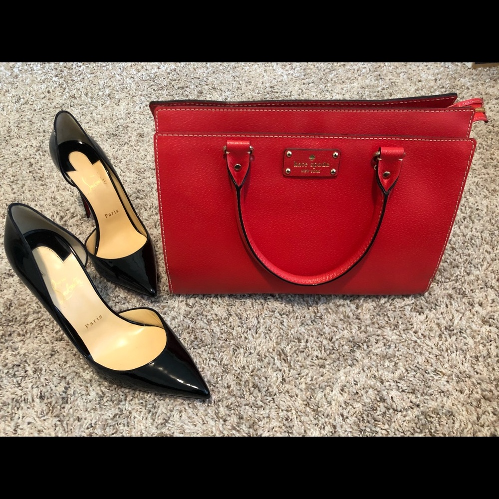 Kate Spade Red Handbag all season